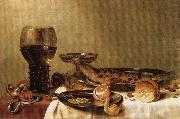 HEDA, Willem Claesz. Still Life Sweden oil painting reproduction